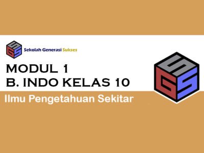 Kelas 10 Bahasa Indonesia – Modul 1 Menyingkap IlmuPengetahuan di Sekitar Kita