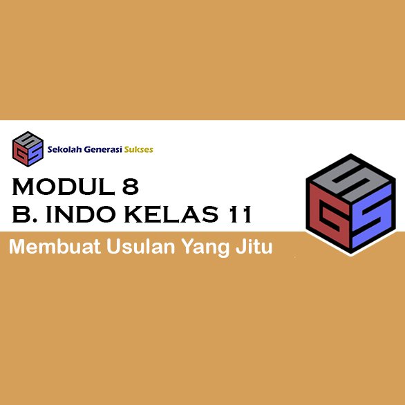 Bahasa Indonesia modul 8