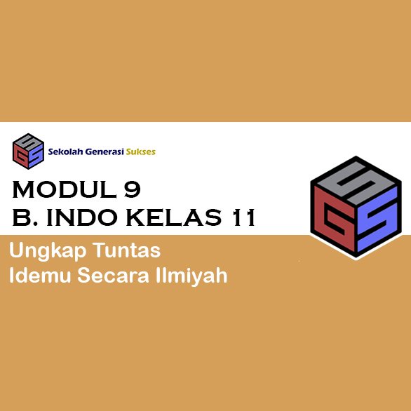 Bahasa Indonesia modul 9