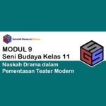 Kelas 11 SENI BUDAYA Modul 9 – Naskah Drama dalam Pementasan Teater Modern